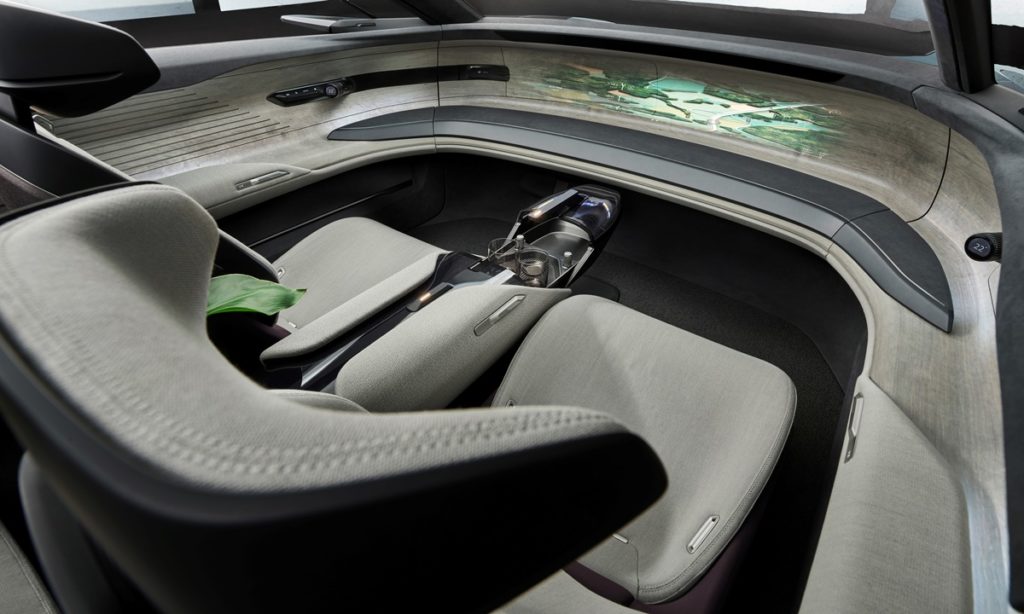 Audi Grandsphere concept front seats