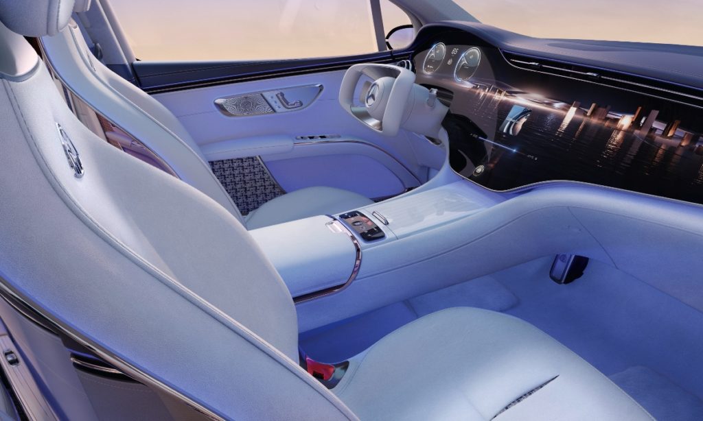 Concept Mercedes-Maybach EQS dashboard