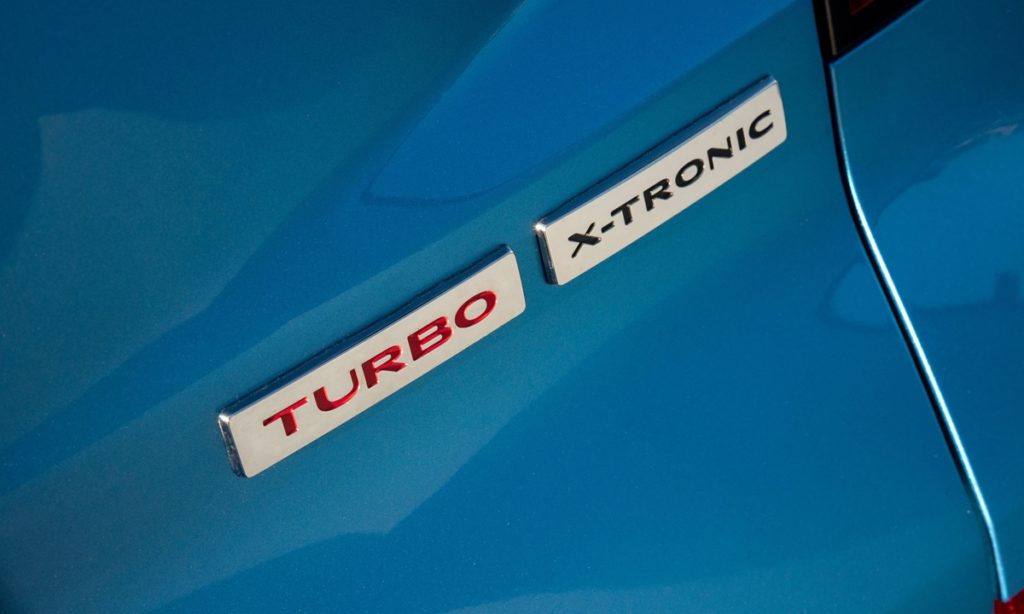 Renault Kiger Intens turbo badge