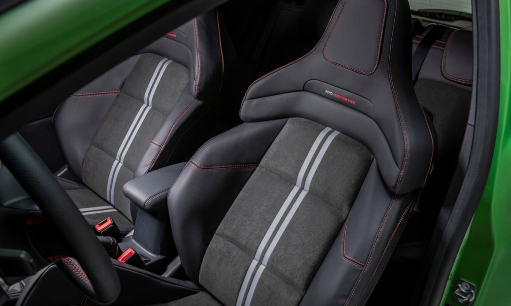 Ford Fiesta ST facelift seats