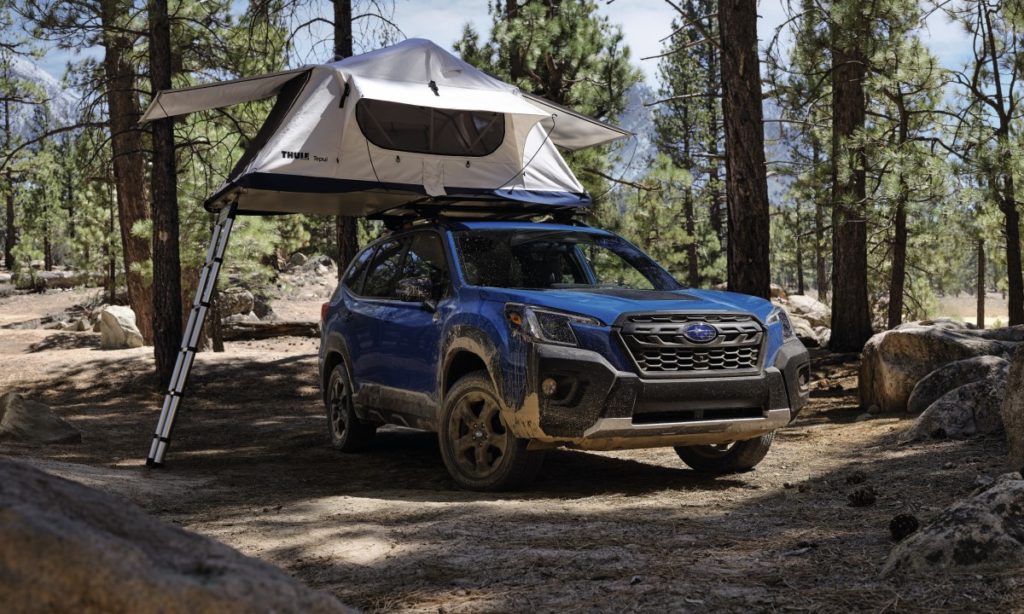 Subaru Forester Wilderness tent