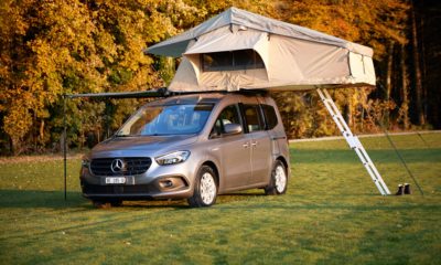 Mercedes-Benz Citan gets micro camper conversion as an official accessory