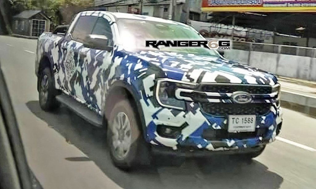 Next-generation Ford Ranger spotted with Maverick-like front-end