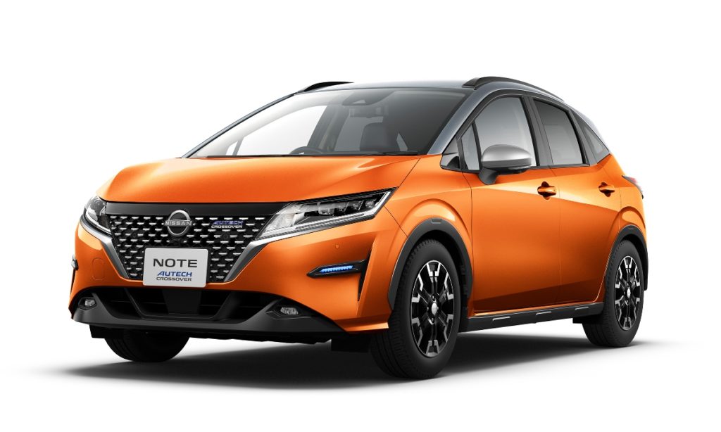 Nissan Note Autech Crossover unveiled as compact EV offering