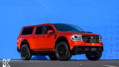Baby Everest Ford Maverick SUV rendered as a more practical option
