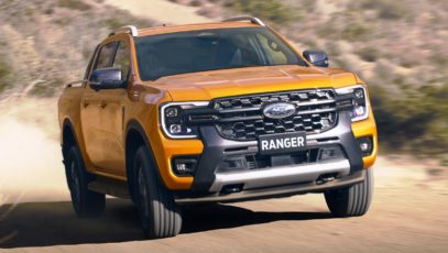 New Ford Ranger revealed with Powerstroke twin-turbodiesel V6 option!