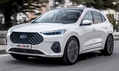 Next-generation Ford Kuga rendered based on recent spy pics