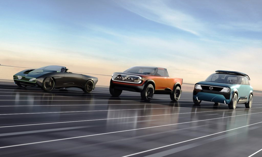 Nissan reveals four concepts detailing future product line