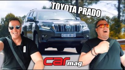 VIDEO Former Springbok captain takes a drive in the Toyota Prado!