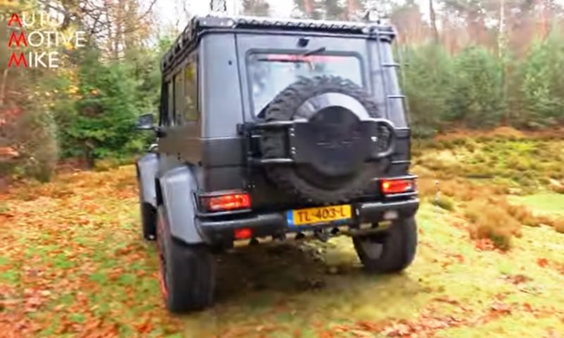 WATCH Brabus G500 4x4 with 478 kW goes off-roading