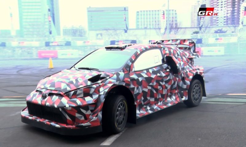WATCH: Toyota CEO has some fun in the GR Yaris