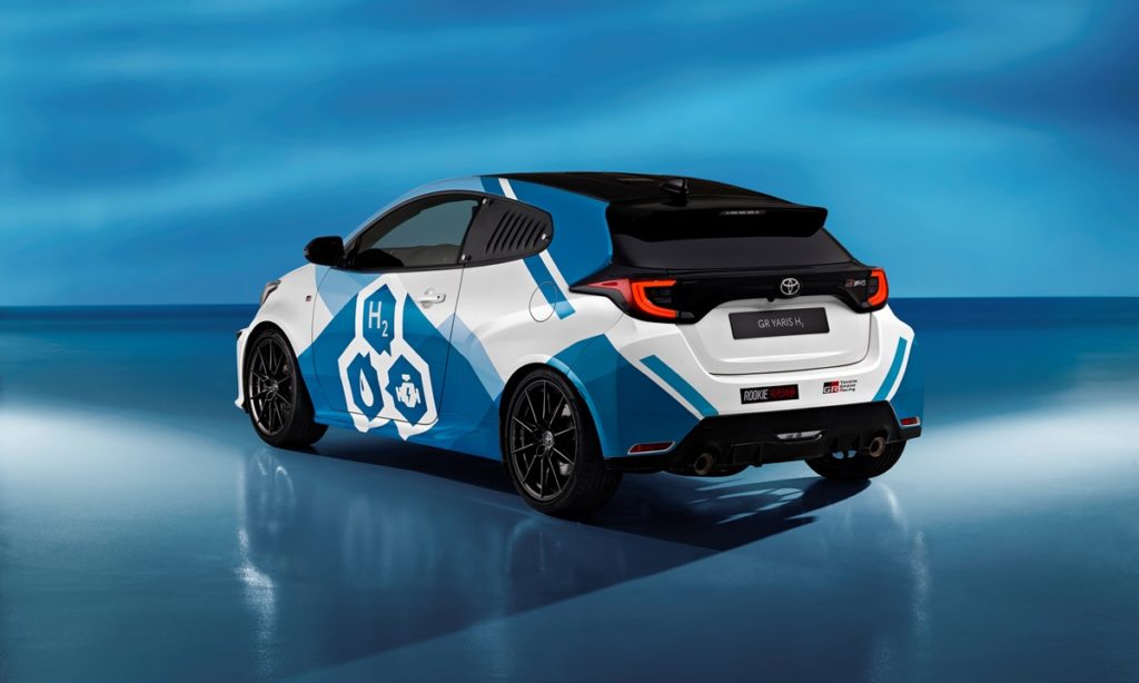 Hydrogen Toyota GR Yaris showcased as experimental powertrain project