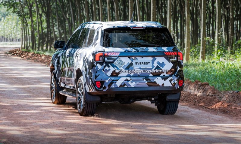 Next-generation Ford Everest previewed under camouflage