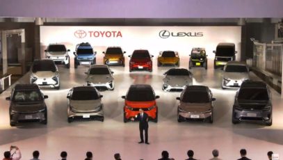 Toyota CEO reveals 15 new EV products to be launched by 2030