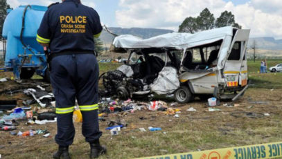 Road fatalities crash
