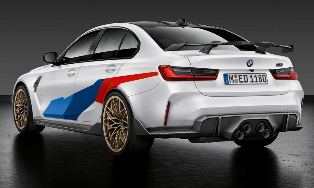 M Performance rear wing