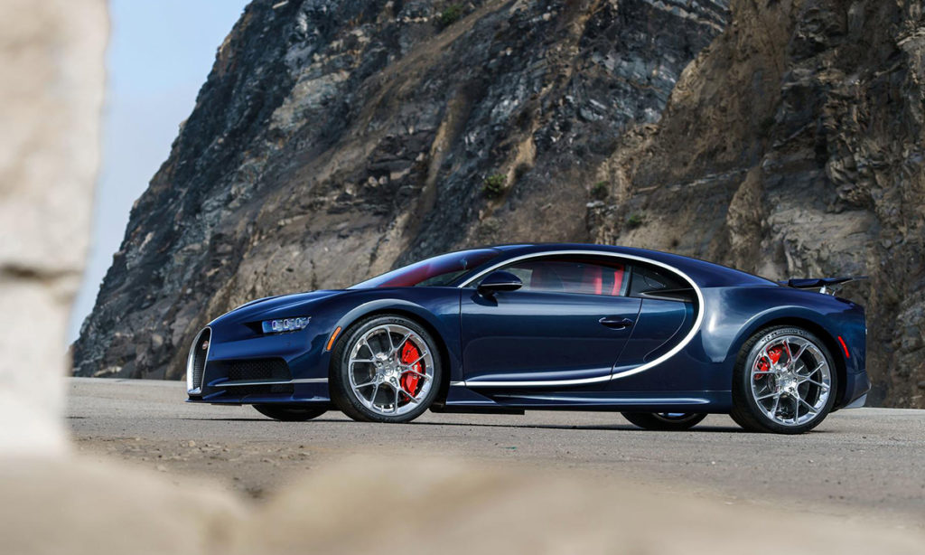 single Bugatti Chiron