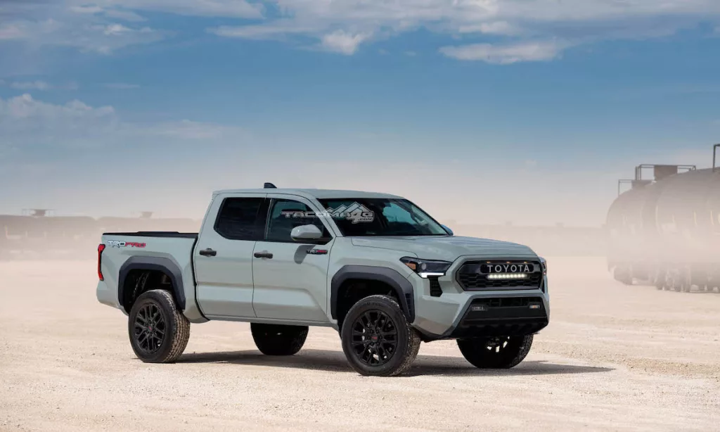 Next Gen Toyota Tacoma Imagined Wearing Trd Performance Bits Find Car