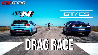 Drag Race – Mustang v i30