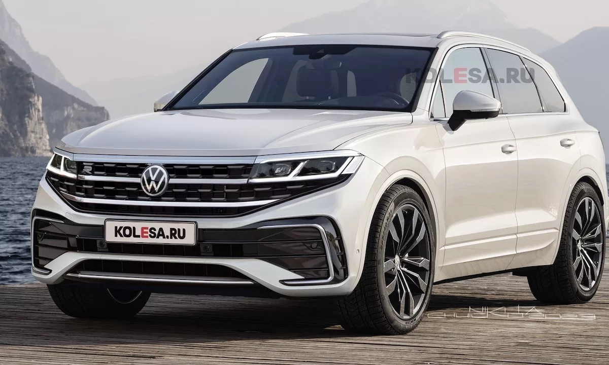 2024 VW Touareg Facelift Revealed — Now Only Available With V6 Engine  Options
