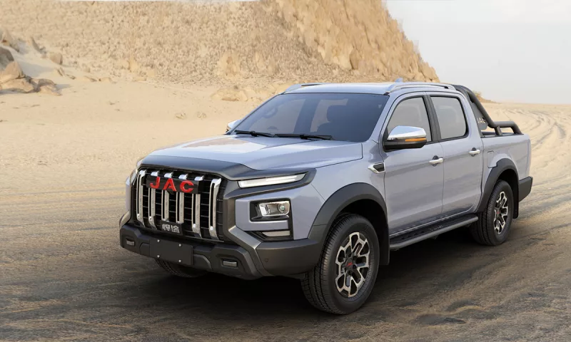 JAC T9 will become South Africa's first electric bakkie in 2024