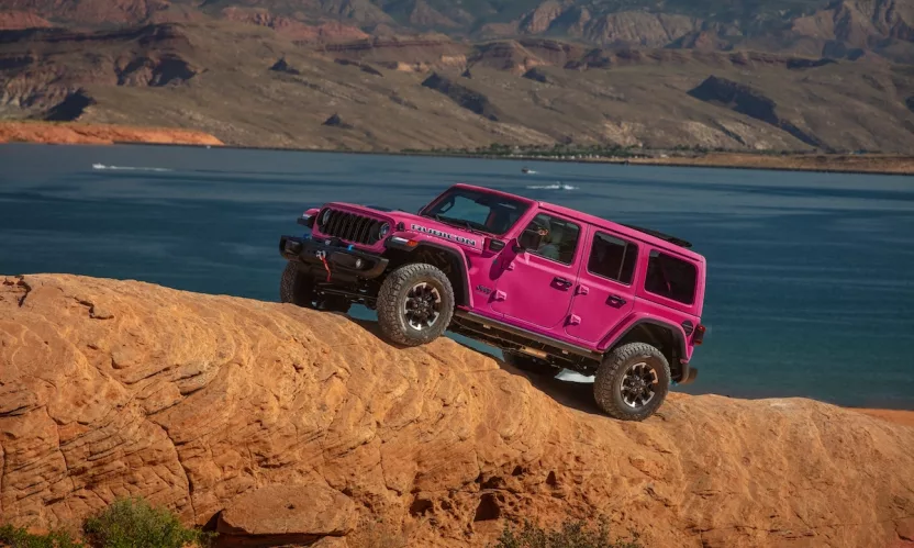 Pink Can Now be Had on Wrangler Lineup with Loud Tuscadero Hue