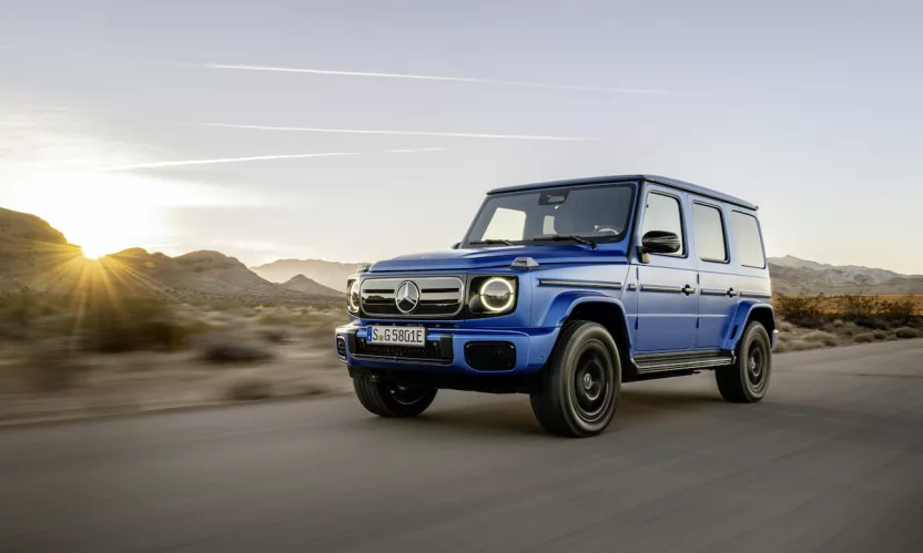 Anticipated Mercedes-Benz Electric G-Wagon Breaks Cover