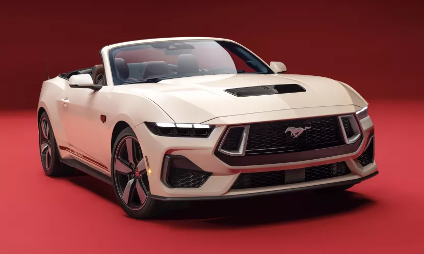 Limited-Edition Ford Mustang 60th Anniversary Model Revealed