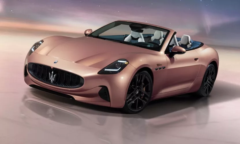 Maserati’s All-Electric GranCabrio Folgore Breaks Cover