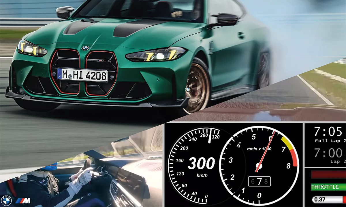 M4 CS Becomes Second Fastest Production BMW at the Nürburgring